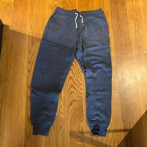 Blue alternative apparel joggers - size medium